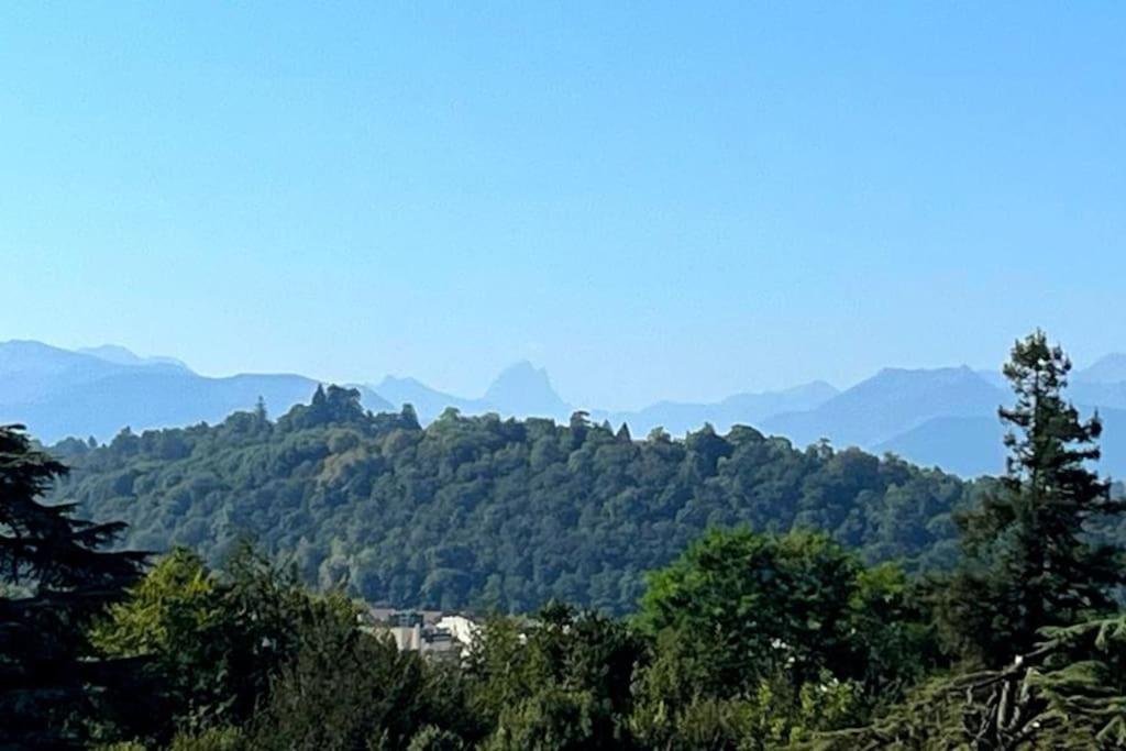 Pau Centre Vue Sur Les Pyrenees Pour 2 Nuits Au Minimum Appartement Buitenkant foto
